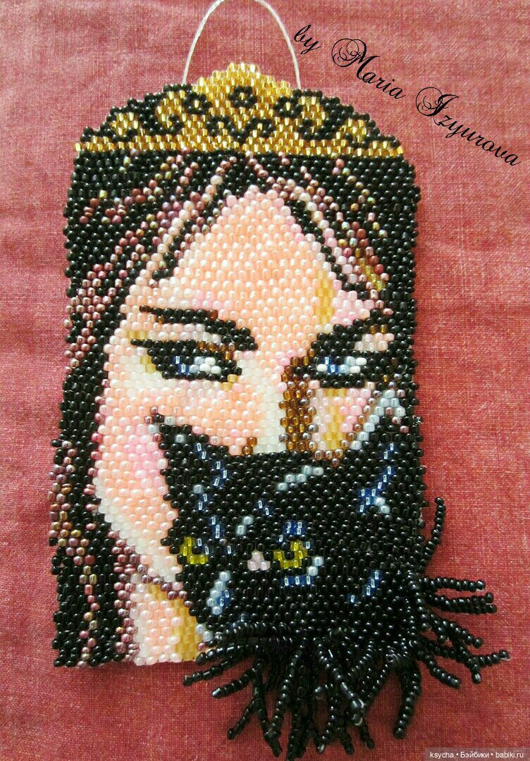Картины бисером — Авторские украшения и аксессуары для кукол: фото (фото 3)