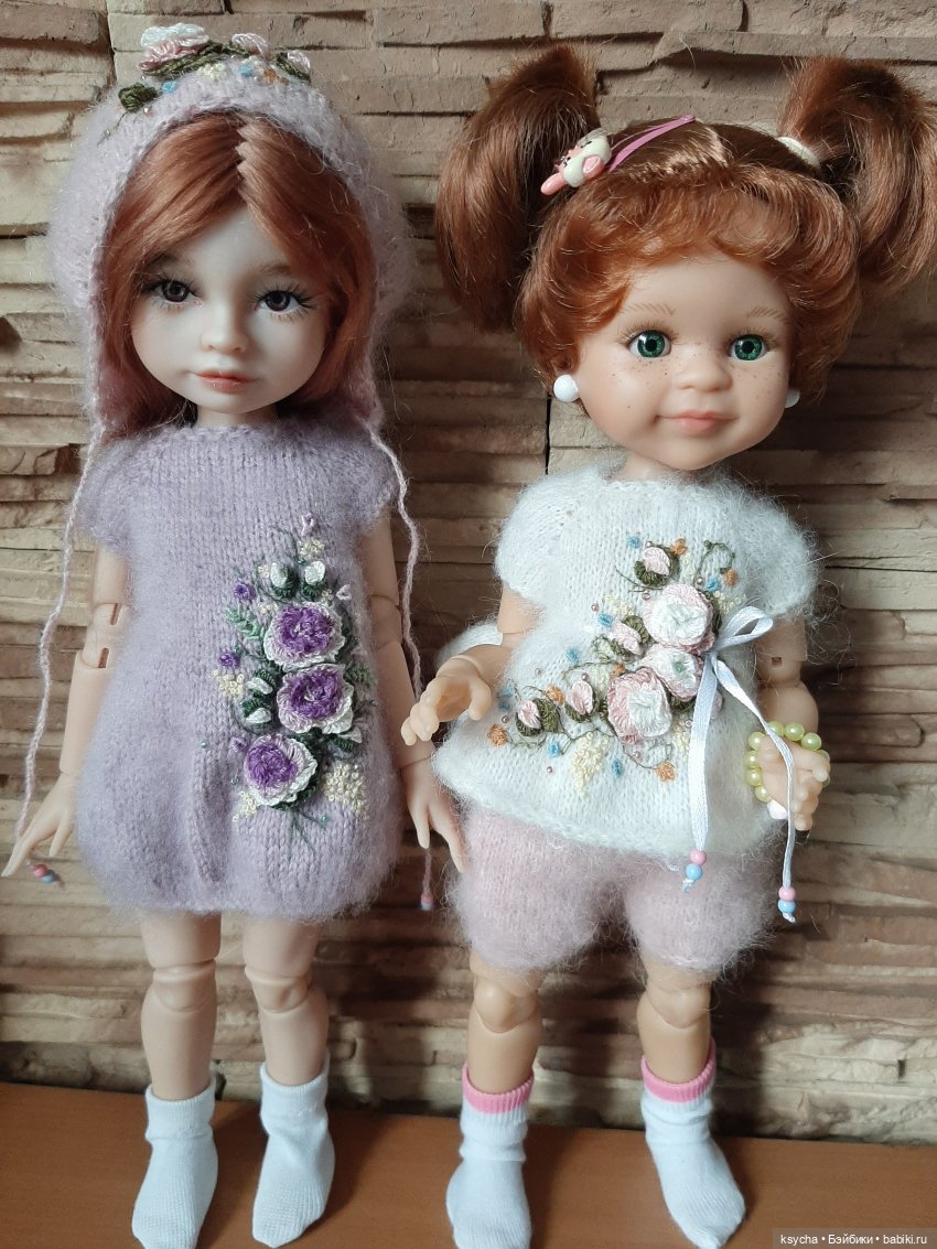 Шикарные цветы от Vera77 — Одежда и обувь для кукол своими руками: фото (фото 6)
