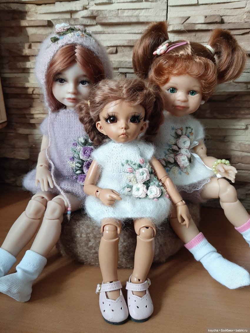 Шикарные цветы от Vera77 — Одежда и обувь для кукол своими руками: фото