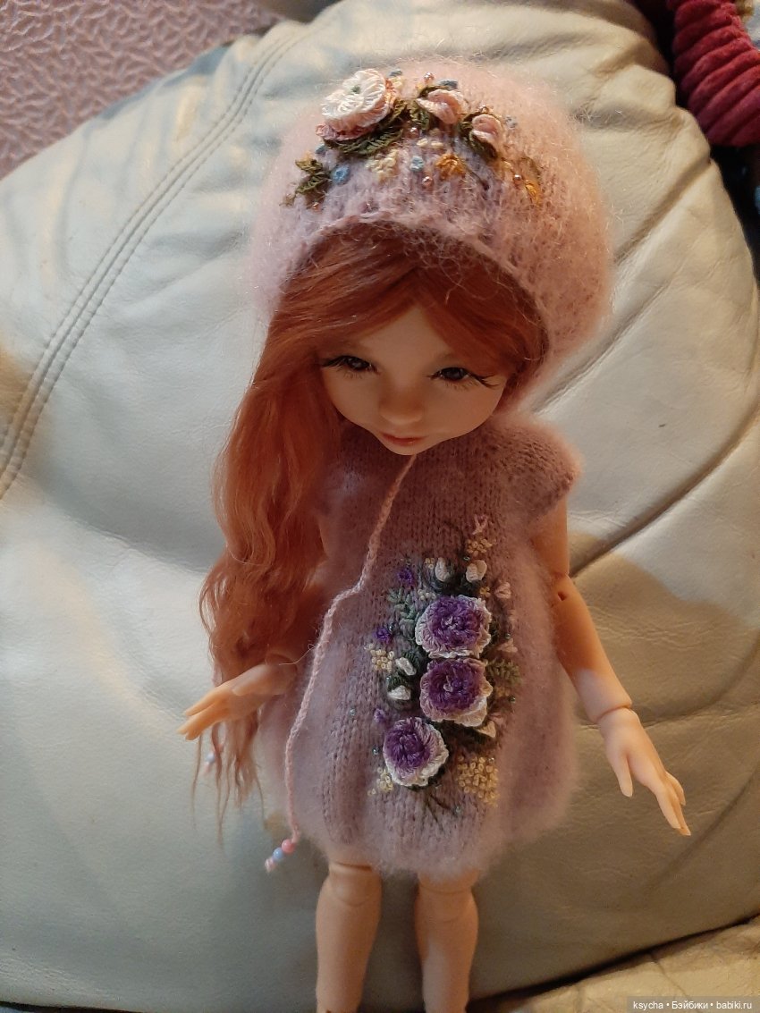 Шикарные цветы от Vera77 — Одежда и обувь для кукол своими руками: фото (фото 4)