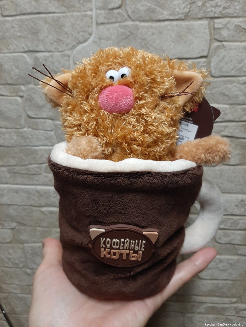 Кофейный кот из кружки — Кот Басик