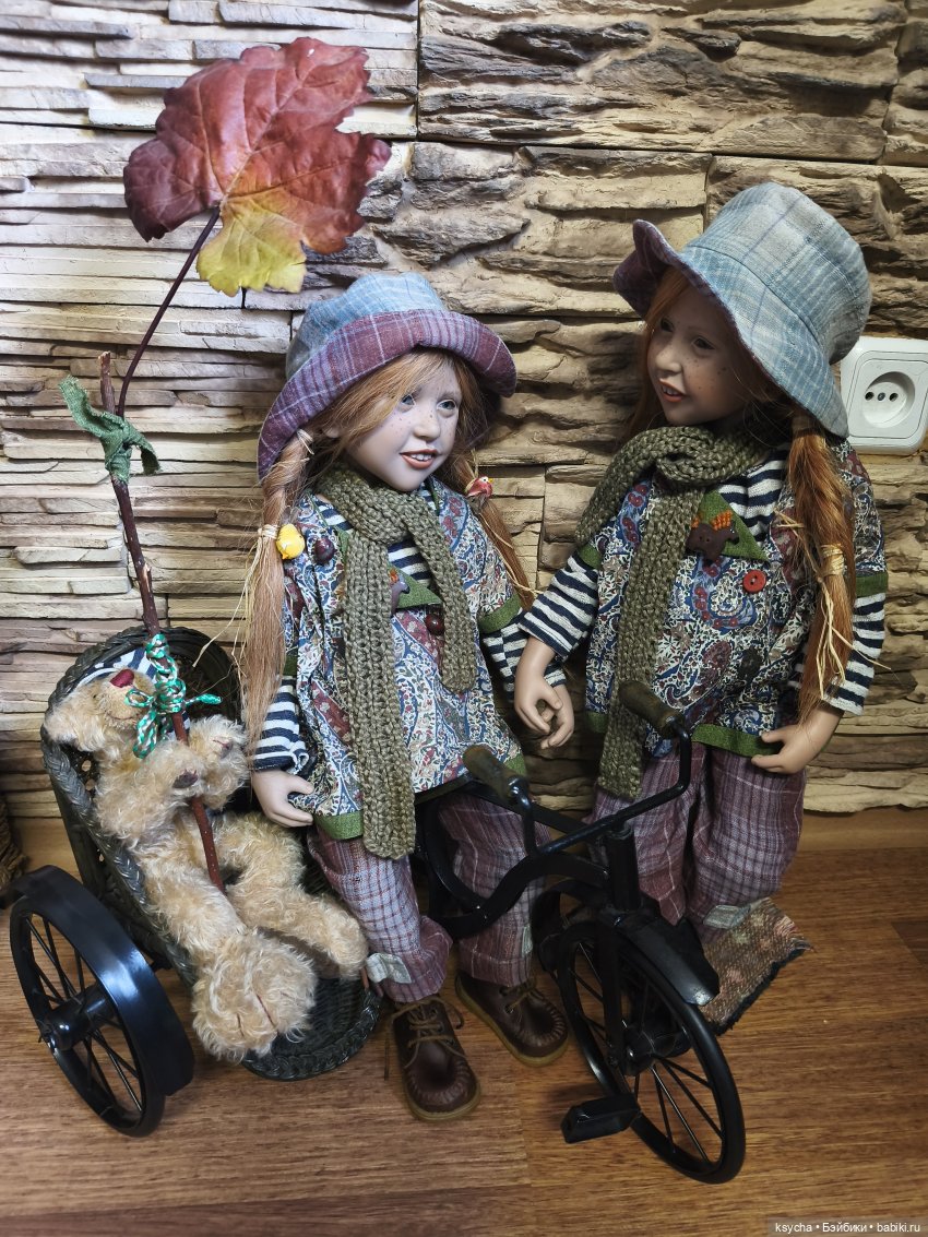 Хеннеке, Мишка и велосипед от Zwergnase (фото 5)