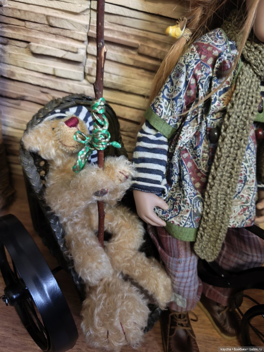 Хеннеке, Мишка и велосипед от Zwergnase (фото 3)