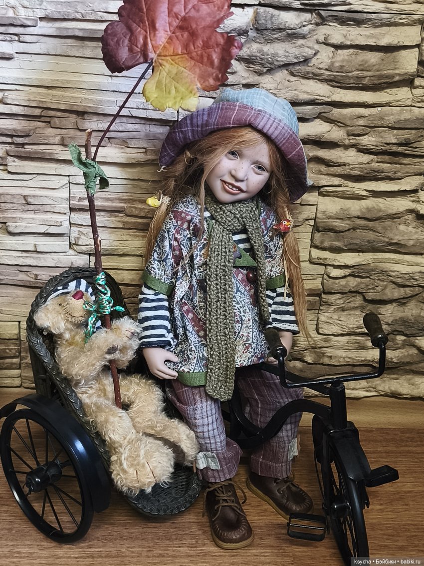 Хеннеке, Мишка и велосипед от Zwergnase