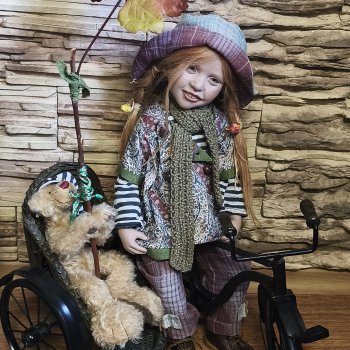 Хеннеке, Мишка и велосипед от Zwergnase