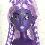 Фиолетовая эльфийка из Галамарта