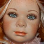 Моя красавица Снежинка, коллекционная кукла от Сью Нарула