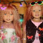 Сказка о двух сестричках. Коллекционные куклы от Аннет Химстедт