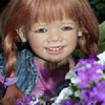 Супер девочка, с супер улыбкой!  Mardgie от Anette Himstedt