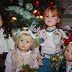 Рождество 2013 с куклами от Hildegard Gunzel