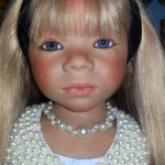 Моня - Алиса. Коллекционные куклы от Annette Himstedt