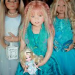 Голубое настроение. Коллекционные куклы от Annette Himstedt