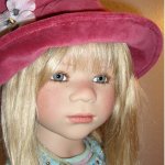 Нежная блондиночка Тира. Коллекционная кукла от Annette Himstedt