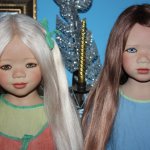Сарай и Марджели, коллекционные куклы Annette Himstedt