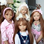 И опять любимые Химочки. Коллекционные куклы Annette Himstedt