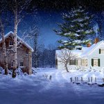 Зимняя сказка от Fred Swan