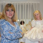 Desiree из новой коллекции 2016 года фарфор покрытый воском (WOP)  и другие фарфоровые куклы от Hildegard Gunzel. Часть третья