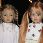Две красавицы Femke и Marieke. Коллекционные куклы от Joke Grobben