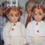 Femke близнецы! Коллекционные куклы от Joke Grobben