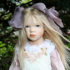 Марусина прогулка по саду. Коллекционная кукла от Zofia & Henry Zawieruszynski