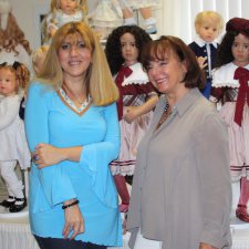 Августовская встреча в клубе коллекционеров с фрау Hildegard Gunzel. Часть третья - Встреча и Обзор Фарфоровых кукол (WOP)