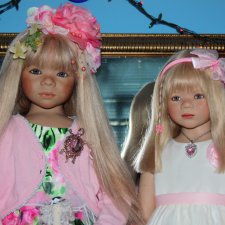 Тира и Моня - продолжение. Коллекционные куклы от Annette Himstedt