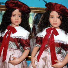 Две Кандиды и Барбел. Коллекционные куклы от Hildegard Gunzel