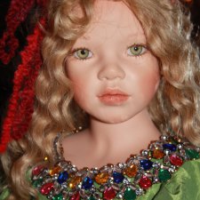 Девочка - Весна! Paula от Zofia & Henry Zawieruszynski