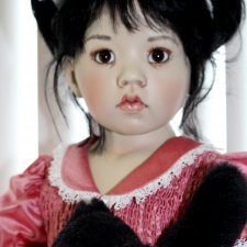 Пасхальная встреча в магазине кукол Хильдегард Гюнзел. Новая коллекция из резин 2017. Азиаточка Tian Yu