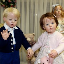 Пасхальная встреча в магазине кукол Гюнзел. Новая коллекция из резин 2017. Английская роза Шарлотта