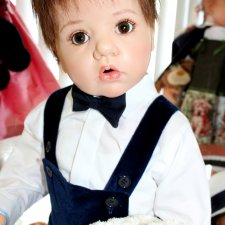 Пасхальная встреча в магазине кукол Гюнзел. Новая коллекция из резин 2017. Mila i Robin