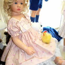 Пасхальная встреча в магазине кукол Гюнзел 2017. Куклы разных авторов