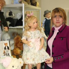 Пасхальная встреча в магазине кукол Гюнзел 2017. Фарфор в воске, WOP