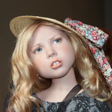 О чем задумалась Mafalda. Коллекционная кукла компании Zwergnase