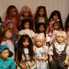 Коллекция кукол. Кукольная комната