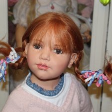 Куклы, которые навсегда остаются в вашем сердце! Annika, Коллекционная кукла Хильдегард Гюнзел