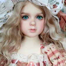 Аделина в образе Шоколадницы (Dollshe Rosa)