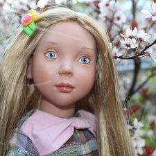 Верена в саду. Весеннее настроение