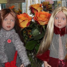 А мы к вам с цветами! Neetje и Verena Zwergnase