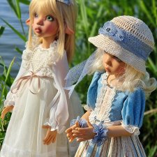 Larissa i Missy у залива. Юбилейный топик