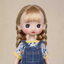 Продам авторскую виниловую куколку peachfacedoll -Резерв Продам авторскую виниловую куколку peachfacedoll -Резерв