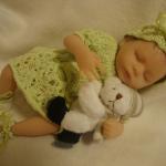 Маленькая Тина готова к Зимним праздникам! Кукла от Ashton Drake