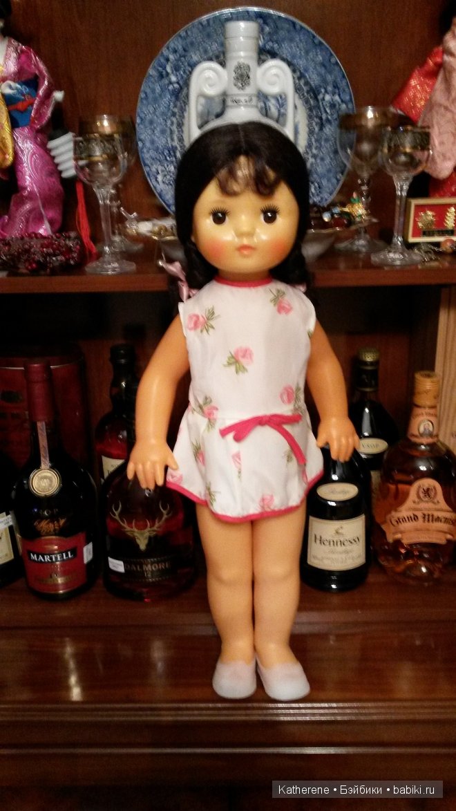 Кукла 8 марта, большая из детства