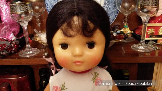 Кукла 8 марта, большая из детства