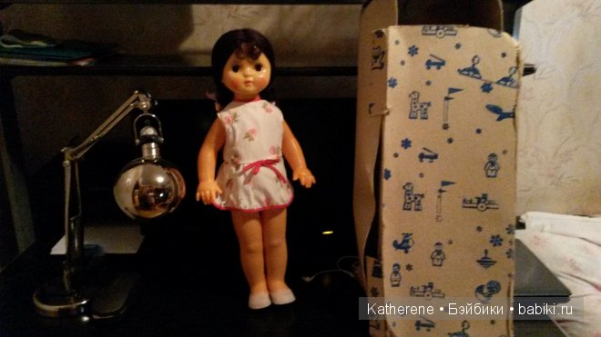 Кукла 8 марта, большая из детства