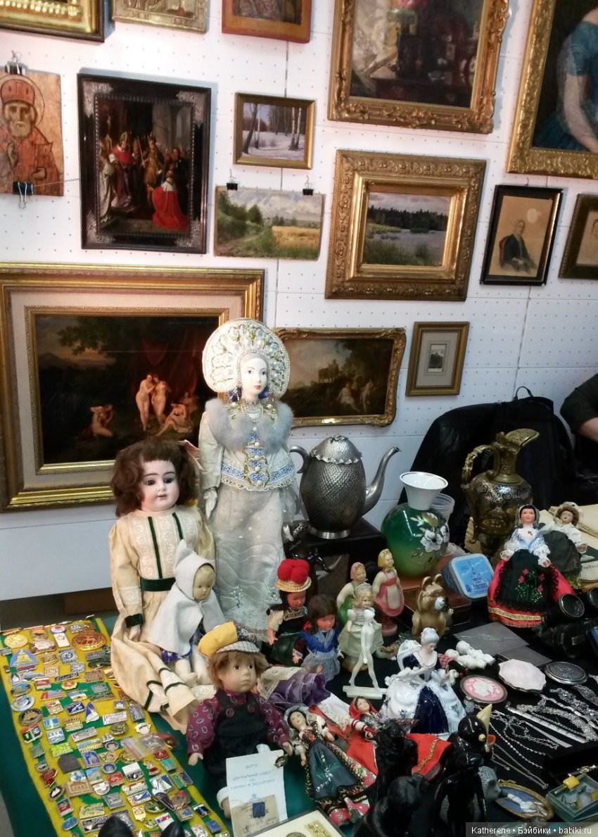 Блошка на Старом Арбате. Куклы и игрушки