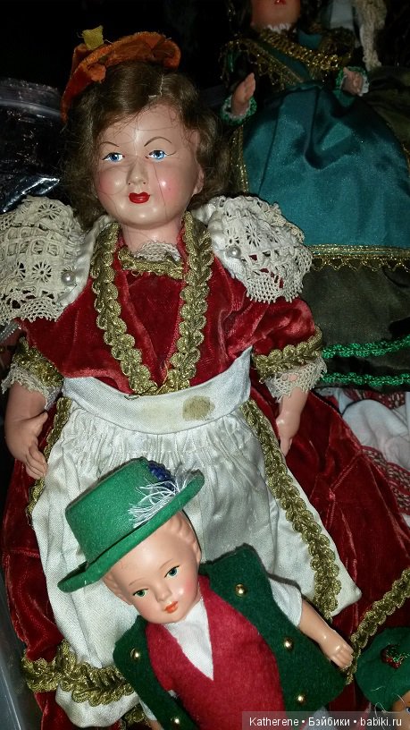 Куклы с художественного проекта "Блошиный рынок" на Тишинке