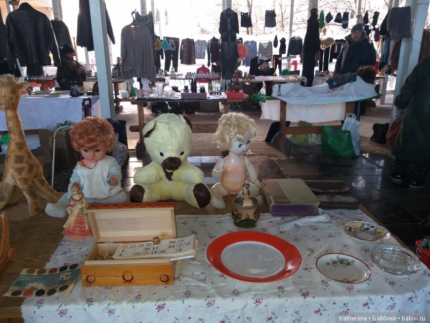 Прогулка по рыночку Измайловского Кремля