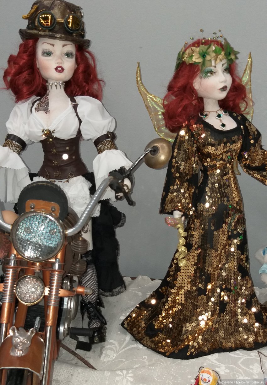 Царская елка. Ч. 4. Авторские куколки среднего размера