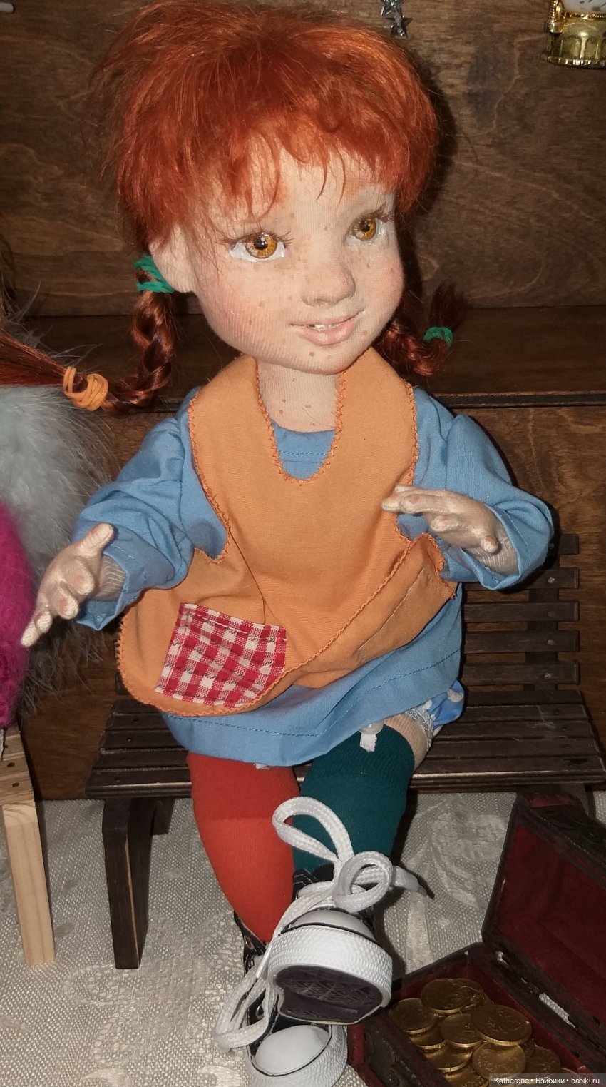 Царская елка. Ч. 4. Авторские куколки среднего размера (фото 9)